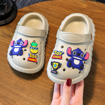 Dječje Crocs stila papuče s dizajnom Stitch, nesklizavajuća mekana potplat, za unutarnju i vanjsku upotrebu