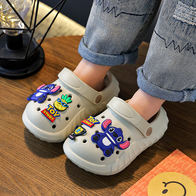 Dječje Crocs stila papuče s dizajnom Stitch, nesklizavajuća mekana potplat, za unutarnju i vanjsku upotrebu