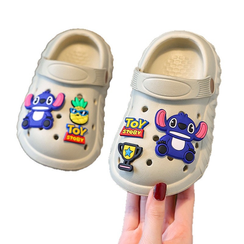 Dječje Crocs stila papuče s dizajnom Stitch, nesklizavajuća mekana potplat, za unutarnju i vanjsku upotrebu