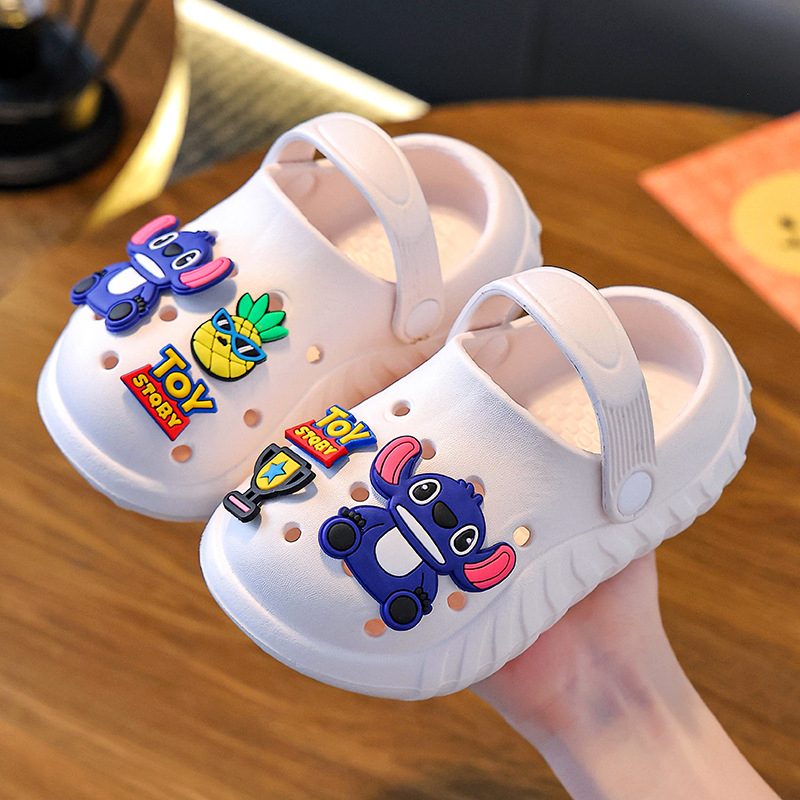 Dječje Crocs stila papuče s dizajnom Stitch, nesklizavajuća mekana potplat, za unutarnju i vanjsku upotrebu