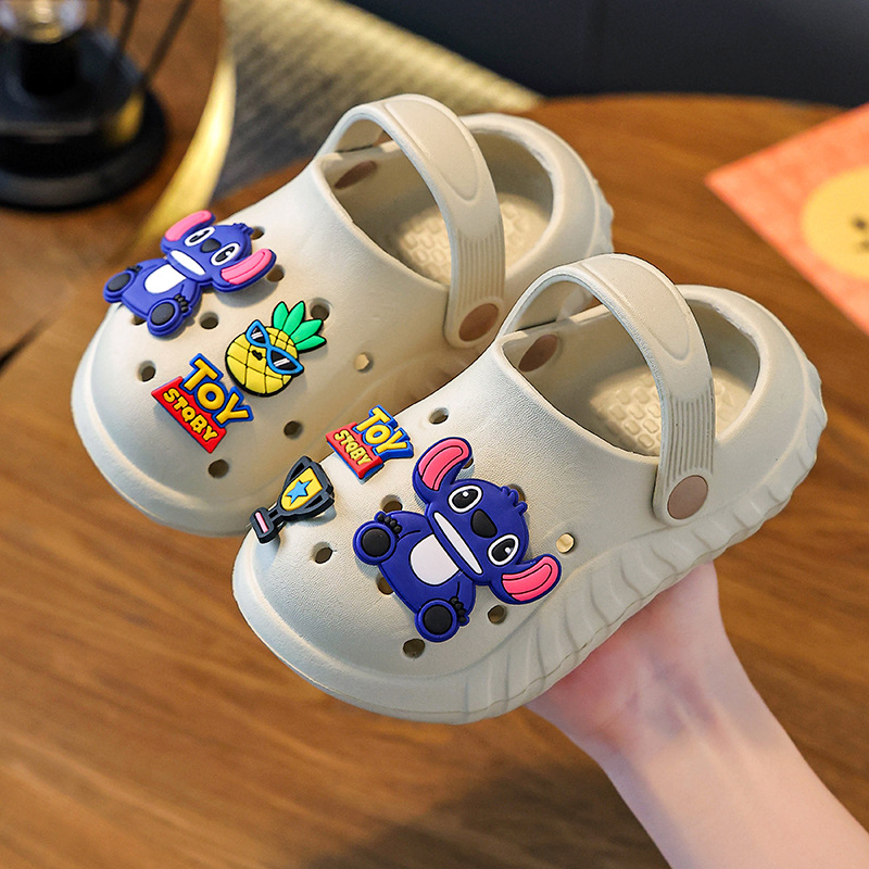 Dječje Crocs stila papuče s dizajnom Stitch, nesklizavajuća mekana potplat, za unutarnju i vanjsku upotrebu