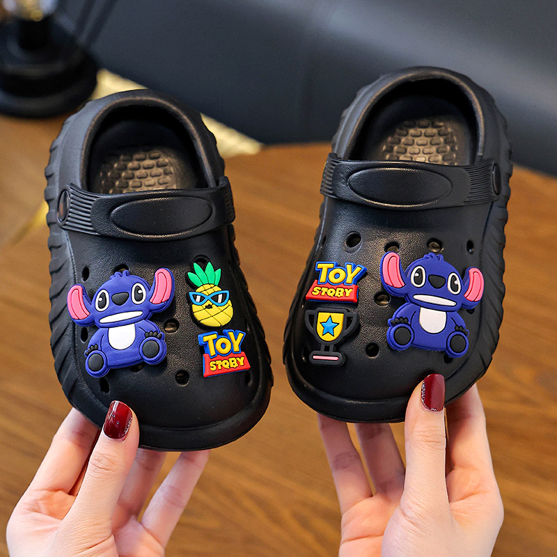 Dječje Crocs stila papuče s dizajnom Stitch, nesklizavajuća mekana potplat, za unutarnju i vanjsku upotrebu