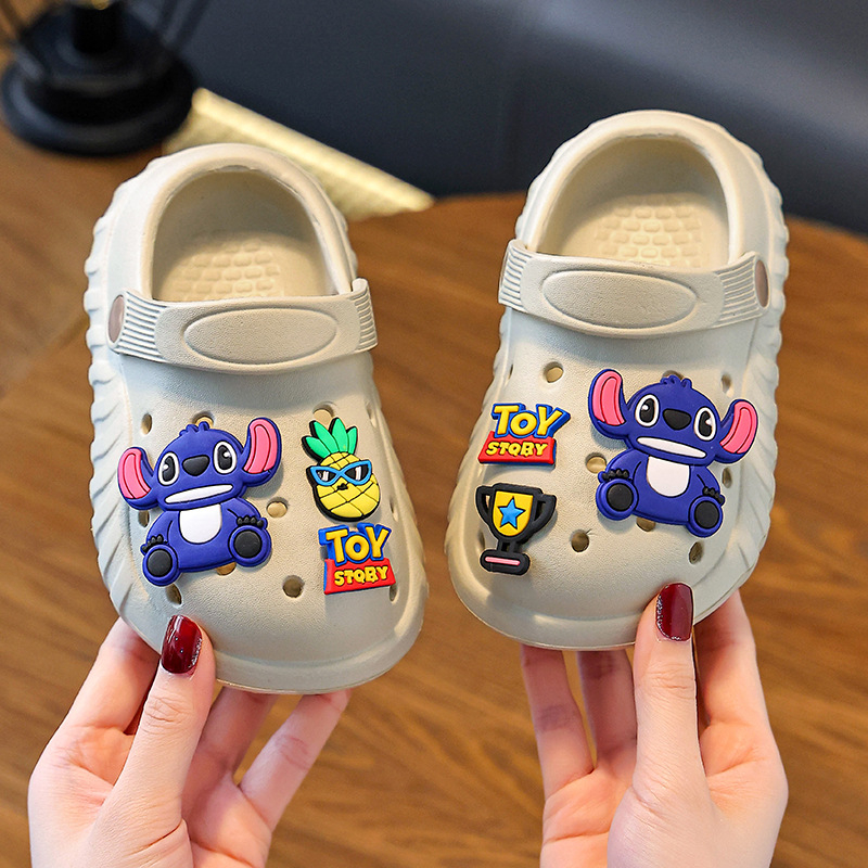 Dječje Crocs stila papuče s dizajnom Stitch, nesklizavajuća mekana potplat, za unutarnju i vanjsku upotrebu