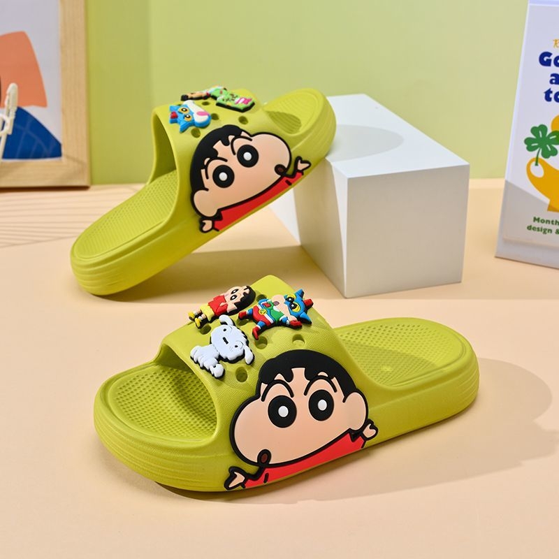 Dječje ljetne natikače - unisex, protuklizna EVA potplat, EVA gornji dio, cartoon uzorak, uzrast 4–16 godina