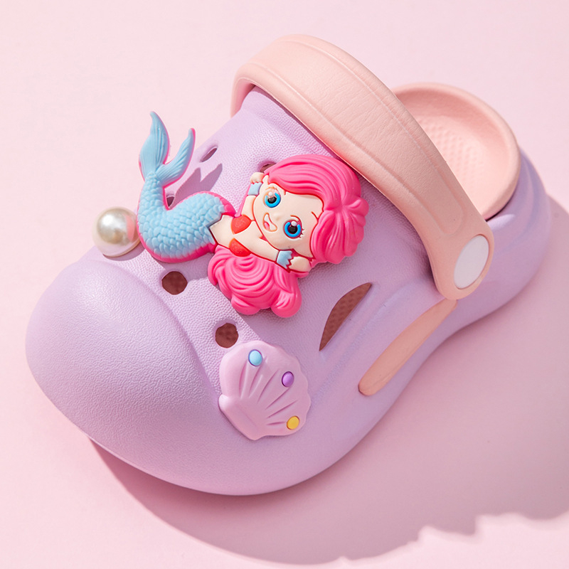 Dječje EVA protuklizne papuče s motivom sirene, za djevojčice, uzrast 2–14 godina