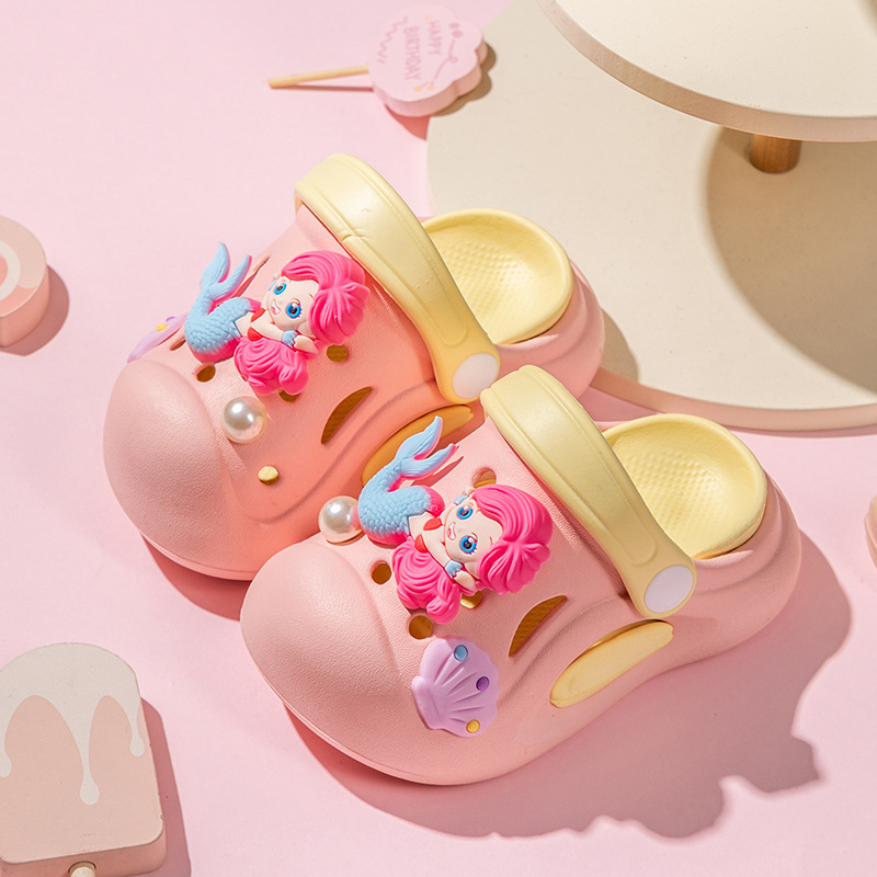 Dječje EVA protuklizne papuče s motivom sirene, za djevojčice, uzrast 2–14 godina