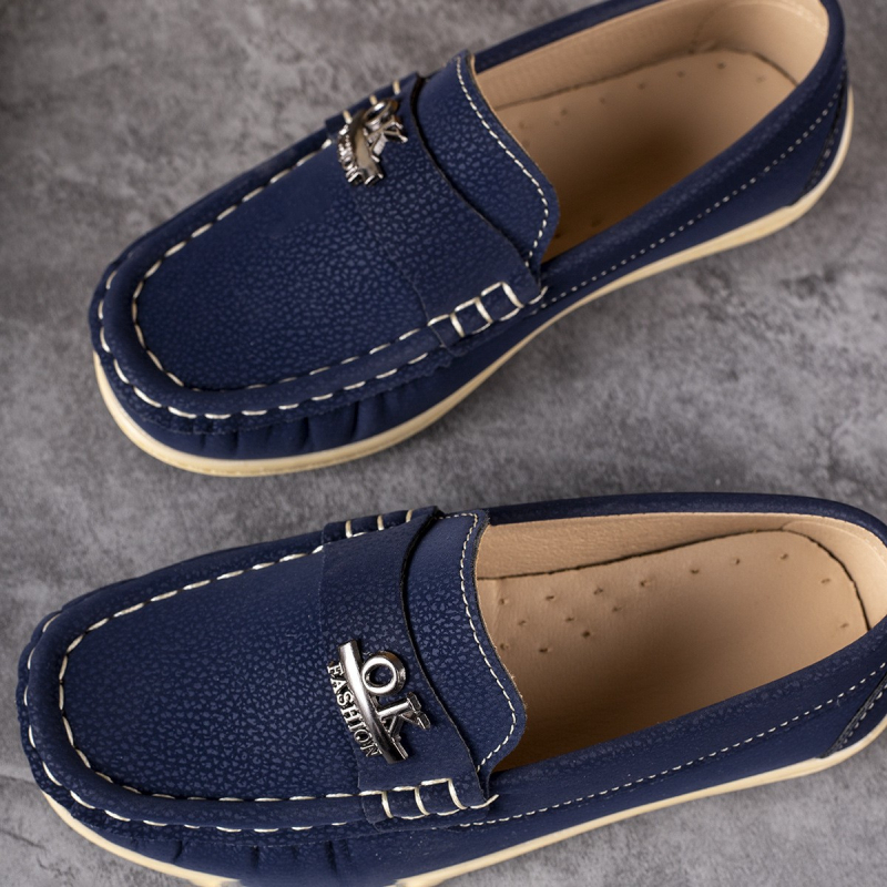 Dječje ručno šivane loaferice, unisex, dišuće, protivklizne, gornji dio od umjetne kože