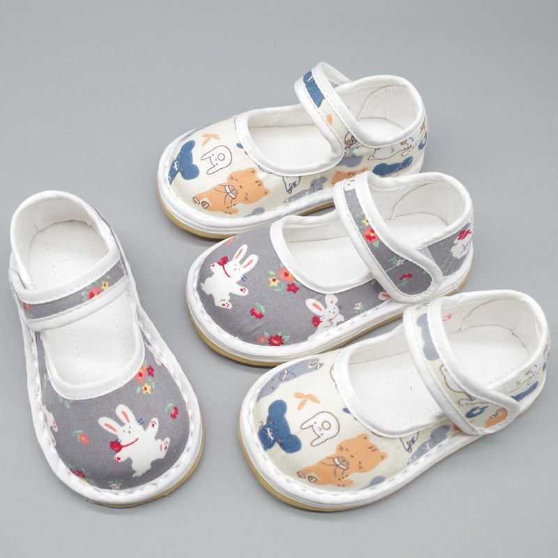 Tigris fejű vászoncipő 1–3 éveseknek, felső rész pamut, talp pamut, friss és tiszta stílus