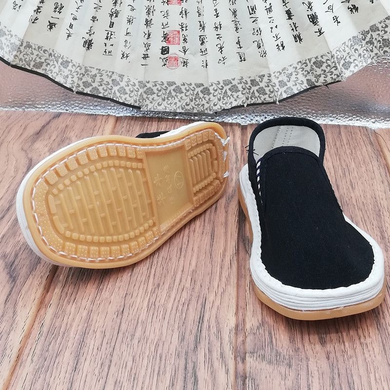 Ručna izrada dječje platnene tenisice s višeslojnim potplatom, prozračne za učenje hodanja (unisex)