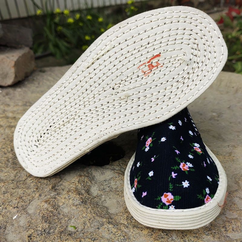Ručna izrada dječje platnene tenisice s višeslojnim potplatom, prozračne za učenje hodanja (unisex)