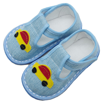Ručni rad unisex dječje tenisice 1–3 godine, gornji dio od pamuka, Velcro kopčanje