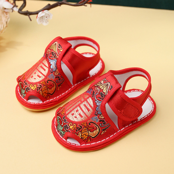 Dječje tenisice s glavom tigra, gornji dio od svile, gumeni potplat, Velcro zatvarač, uzrast 1–3 godine