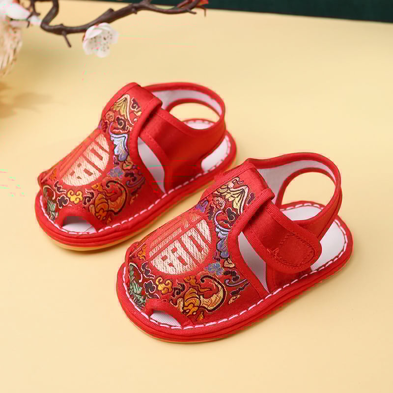 Dječje tenisice s glavom tigra, gornji dio od svile, gumeni potplat, Velcro zatvarač, uzrast 1–3 godine