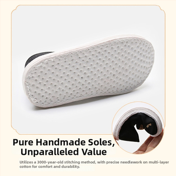 Dječje tradicionalne platnene tenisice s broderijom, prozračne, lagane, protuklizne, retro stil