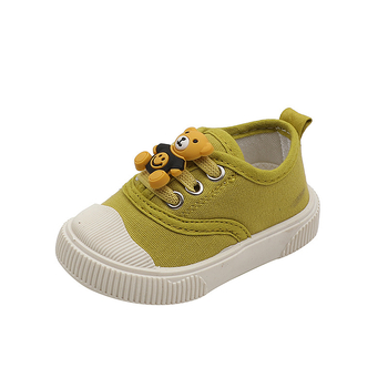Cipele za bebe s mekanom potplatom, crtani medvjed, platnene tenisice za hodanje, unisex