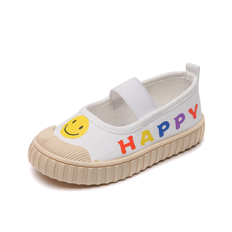 Dječje canvas tenisice Slip-On s karikaturnim printom, elastična traka, gornji dio: platno, potplat: plast, ulošci: tekstil
