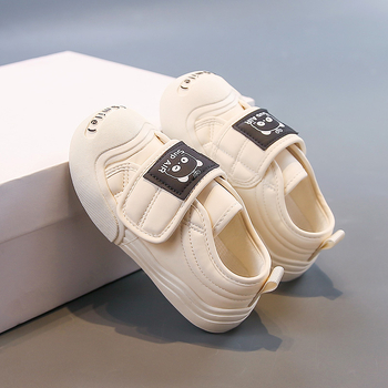 2025 jesenske dječje platnene tenisice s Velcro trakom, Shell Toe, korejskog stila