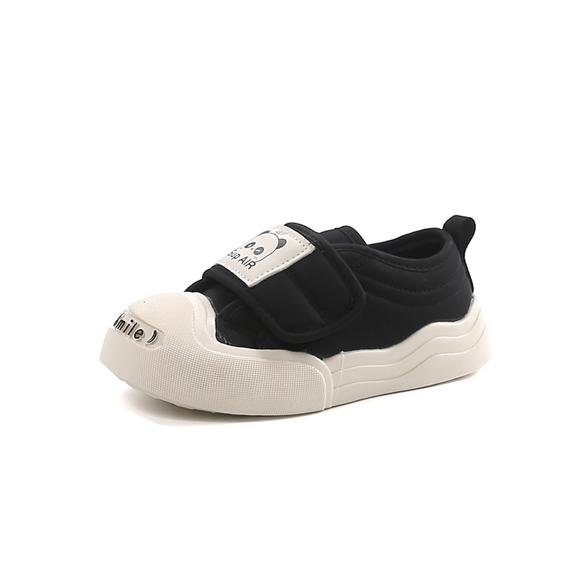 2025 jesenske dječje platnene tenisice s Velcro trakom, Shell Toe, korejskog stila