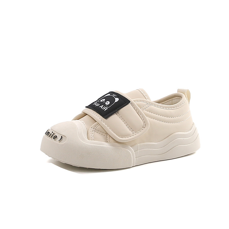 2025 jesenske dječje platnene tenisice s Velcro trakom, Shell Toe, korejskog stila