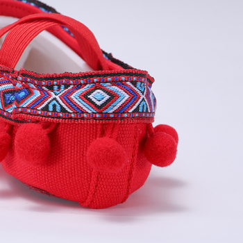 Etničke Dai plesne cipele za djecu, mek potplat, unisex baletni model 8113