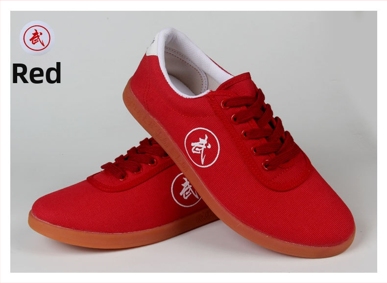 Tai Chi kanvas kurpes, universālas – pretslidēšanas zole, kanvas augšdaļa, zems profils