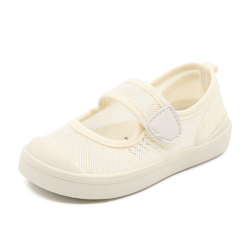 TS1208 Dječje platnene tenisice s korejskim stilom, izvezeno, Velcro zatvarač, gornji dio od pamuka, gumeni potplat, unisex