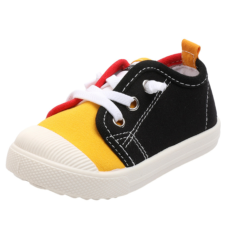 Dječje platnene tenisice za proljeće i ljeto, unisex casual, s protivkliznim dnom i mekanom potplatom, za vrtić