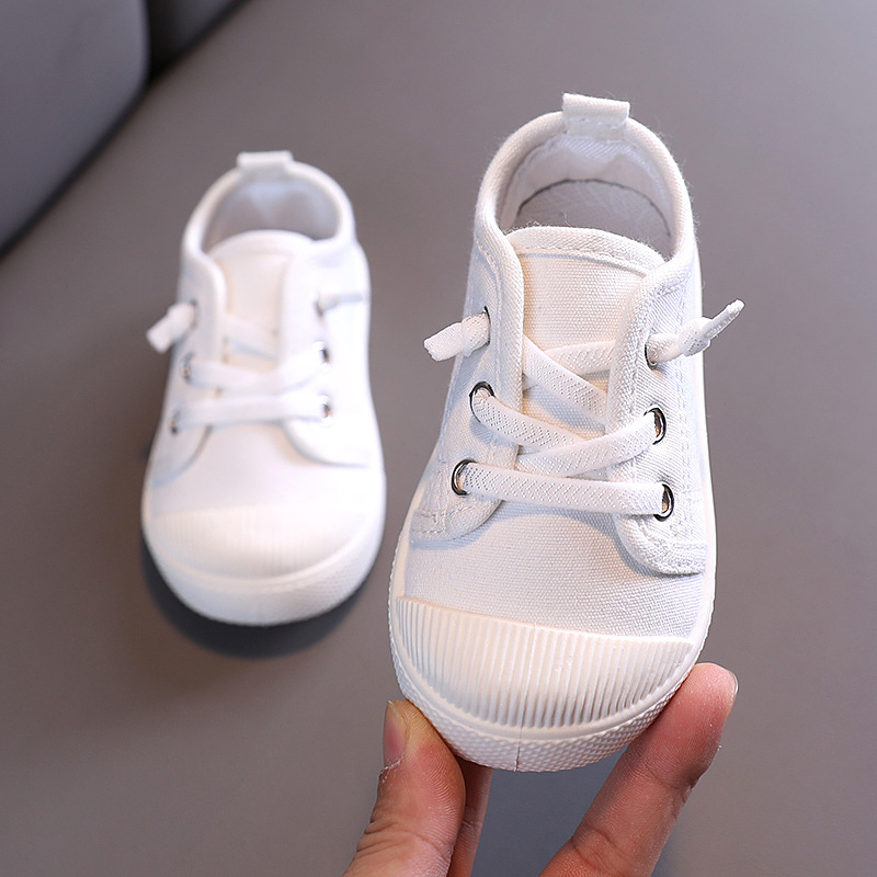 Dječje platnene tenisice za proljeće i ljeto, unisex casual, s protivkliznim dnom i mekanom potplatom, za vrtić