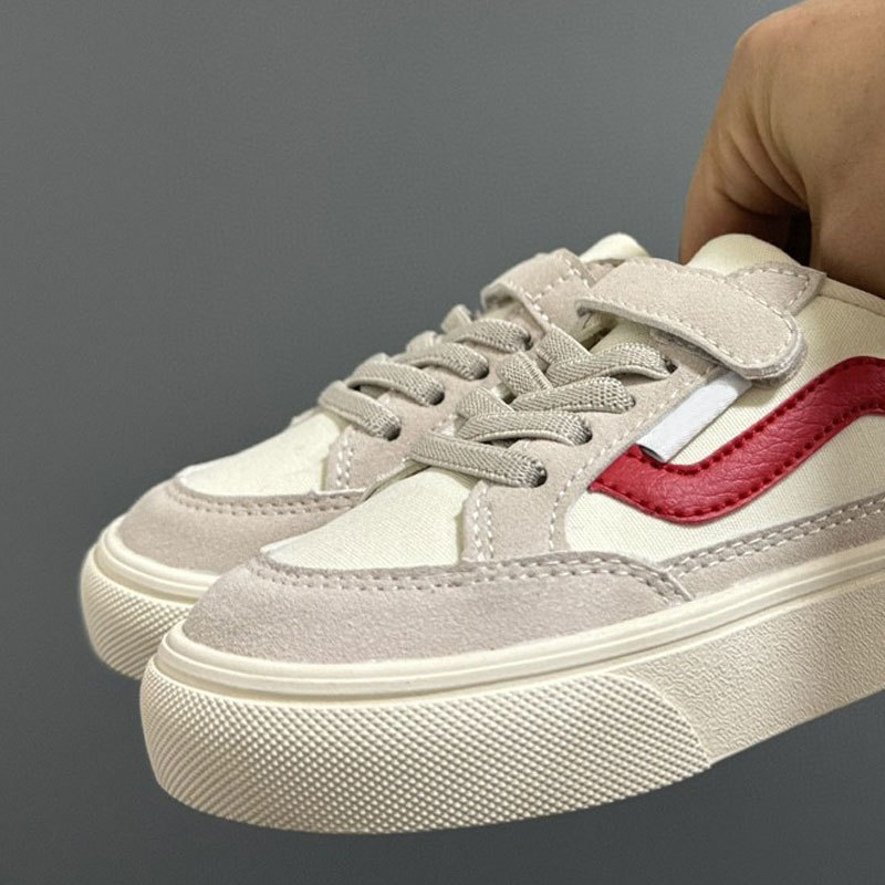 Dječje platnene tenisice s Velcro kopčanjem, niski dio gornjeg dijela, platneni zvršak, mekana potplat, unisex, svakodnevne tenisice (Velcro, platno, niski, mekana potplat)