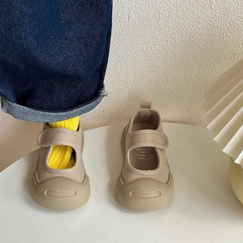 Dječje platnene tenisice s niskim otvorom, 2025 proljeće–jesen, unisex, meka potplata, unutarnje cipele za vrtić