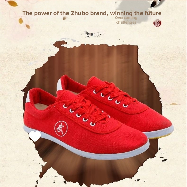 Double Star kovos menų bateliai, drobės viršus, gumos padas, kvėpuojantys, lengvi, neslidūs vidaus treniruotėms