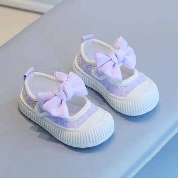 Mini lányoknak szánt totyogó cipő, légáteresztő kendervászon felsőrész, középmagas, TPR talp, 1–3 éves korosztály