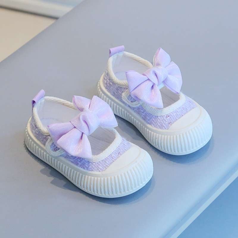 Mini lányoknak szánt totyogó cipő, légáteresztő kendervászon felsőrész, középmagas, TPR talp, 1–3 éves korosztály