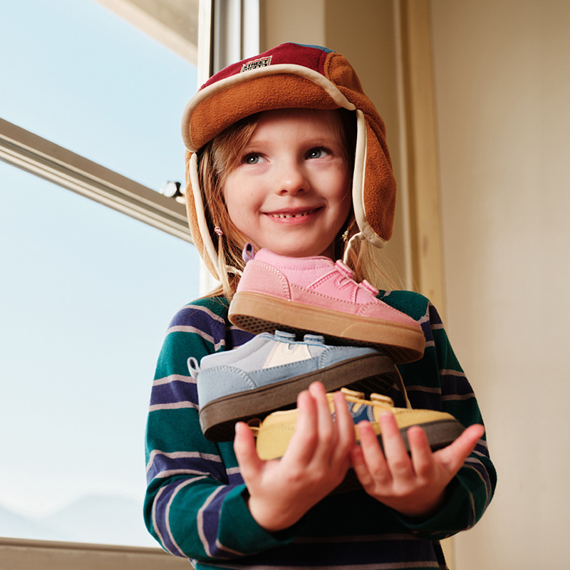 Dječje platnene tenisice s Velcro zatvaračem, unisex, TPR potplata, za djecu 4–6 godina, proljeće 2025
