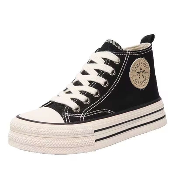 Pantofi sport pentru copii, cu partea superioară din denim, talpă din cauciuc, respirabili, casual