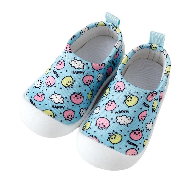 Pantofi din canvas pentru bebeluși și copii, respirabili, antiderapante, talpă moale, gleznă joasă, pentru vârstele 12–36 și 24–48 de luni