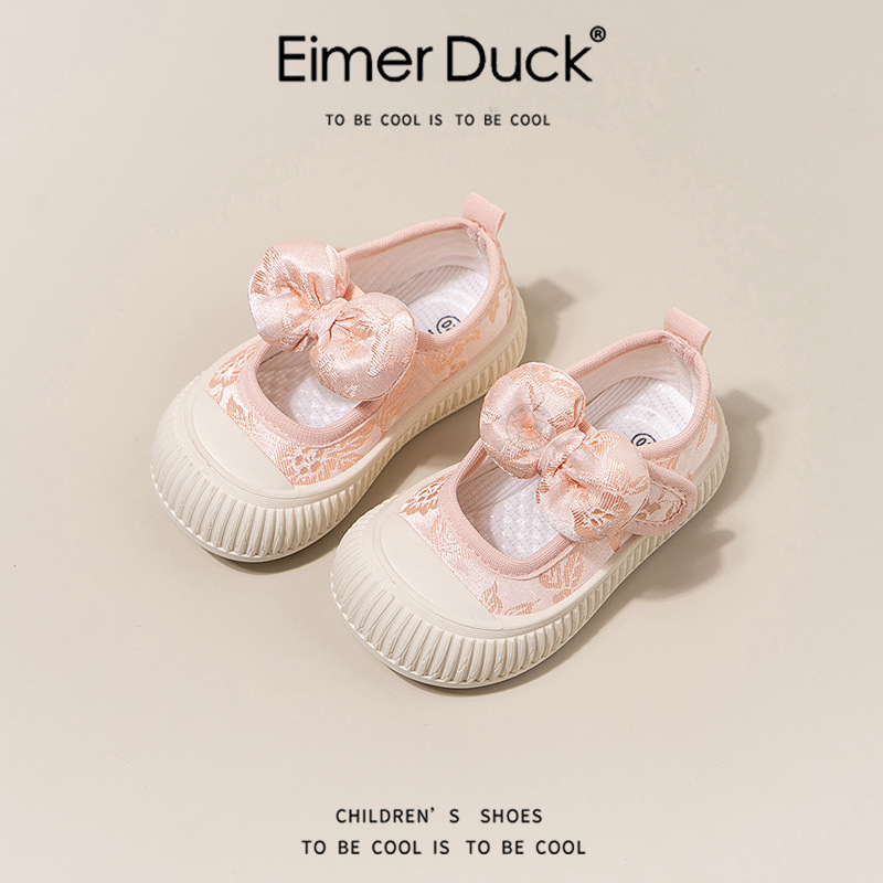 Dječje platnene tenisice s Velcro kopčanjem, gornji dio od platna, gumeni potplat, korejski stil, dob djece 4–16 godina