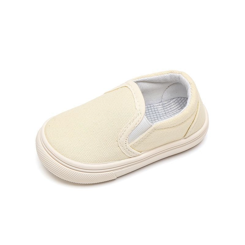 Gyerek vászoncipő, alacsony felső résszel, slip-on, uniszex, szabadidő-stílus, 12–36 hónapos kortartomány