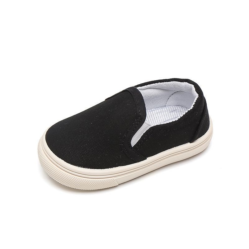 Gyerek vászoncipő, alacsony felső résszel, slip-on, uniszex, szabadidő-stílus, 12–36 hónapos kortartomány