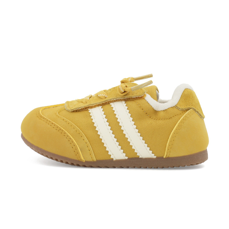 Top Star dječje canvas tenisice - unisex, jesenje casual tenisice s prugama, Velcro kopča, model 6051
