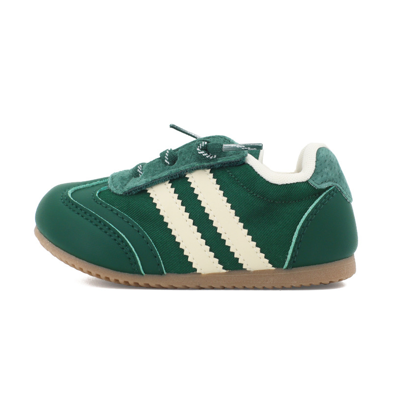 Top Star dječje canvas tenisice - unisex, jesenje casual tenisice s prugama, Velcro kopča, model 6051