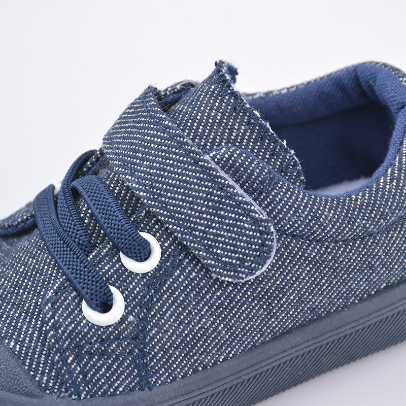 Dječje tenisice s Velcro trakom – korejski stil, kopčanje Velcro, gornji dio: platno, đon: TPR, injekcijsko oblikovanje