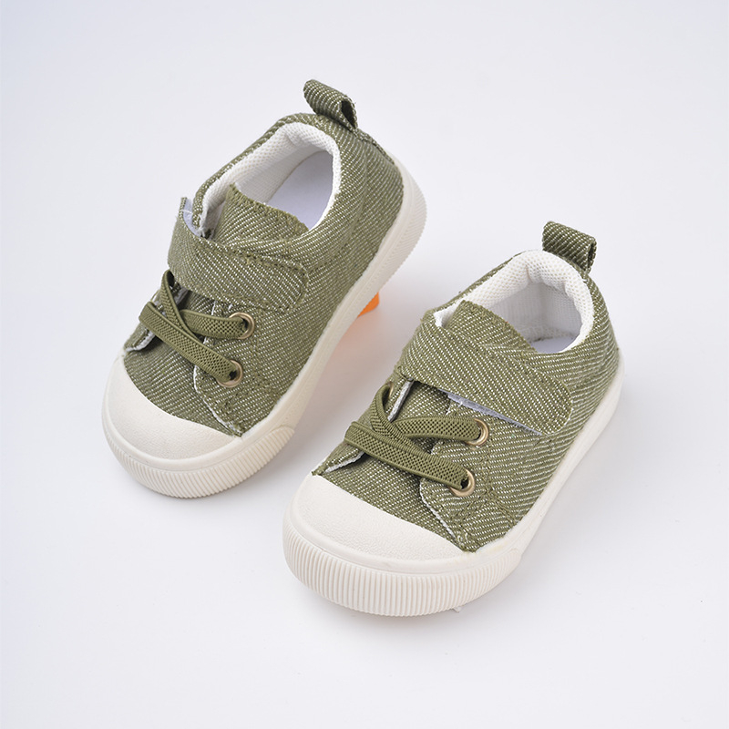 Dječje tenisice s Velcro trakom – korejski stil, kopčanje Velcro, gornji dio: platno, đon: TPR, injekcijsko oblikovanje
