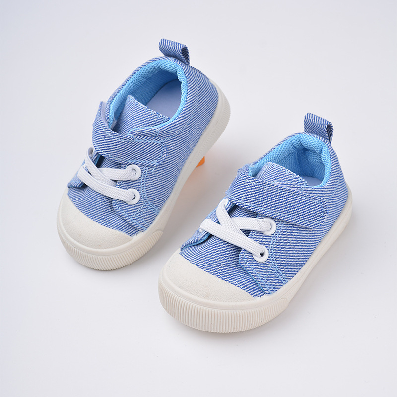 Dječje tenisice s Velcro trakom – korejski stil, kopčanje Velcro, gornji dio: platno, đon: TPR, injekcijsko oblikovanje
