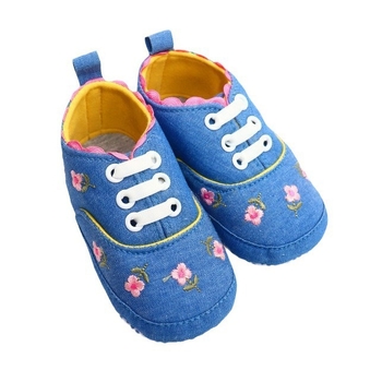 Baole Shoes baba- és kisgyermekek számára készült vászoncipők - magas szárú, Velcro-zár, minden évszakban, 12–48 hónapos korig