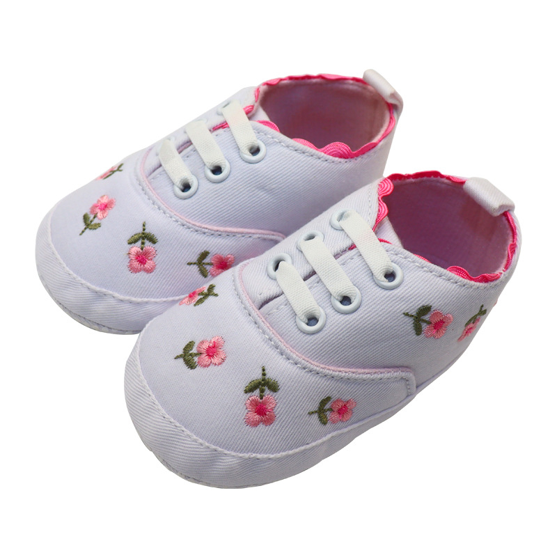 Baole Shoes baba- és kisgyermekek számára készült vászoncipők - magas szárú, Velcro-zár, minden évszakban, 12–48 hónapos korig