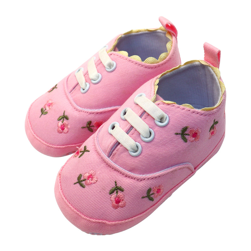 Baole Shoes baba- és kisgyermekek számára készült vászoncipők - magas szárú, Velcro-zár, minden évszakban, 12–48 hónapos korig