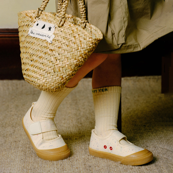 TOPSTAR Gyerek Vászoncipő - uniszex, Velcro-zár, alacsony bokavonal, vászon felsőrész, TPR talp