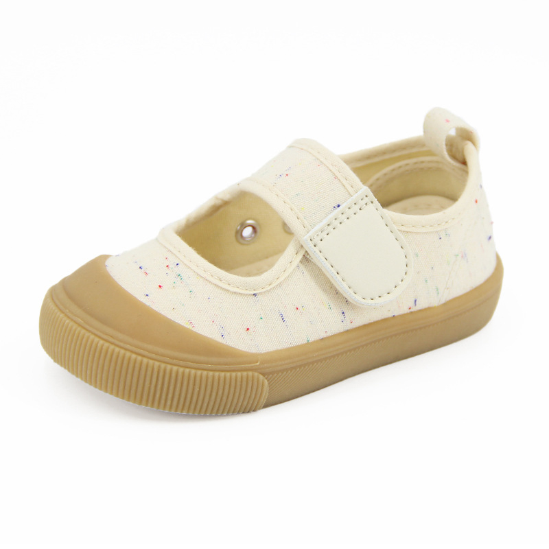 TOPSTAR Gyerek Vászoncipő - uniszex, Velcro-zár, alacsony bokavonal, vászon felsőrész, TPR talp