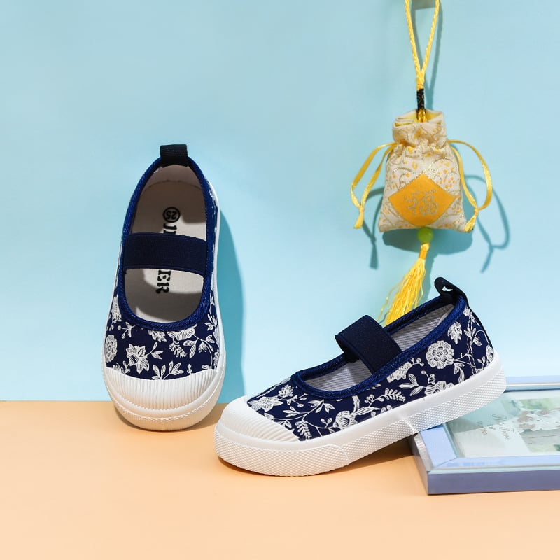 Gyermekek vászoncipő – 1–12 éveseknek, Felső anyag: vászon, Szabadidős stílus, Készleten